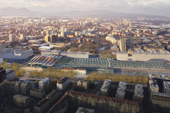 Nova železniška postaja v Ljubljani