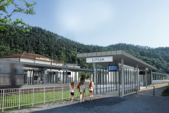 Litija nova postaja.