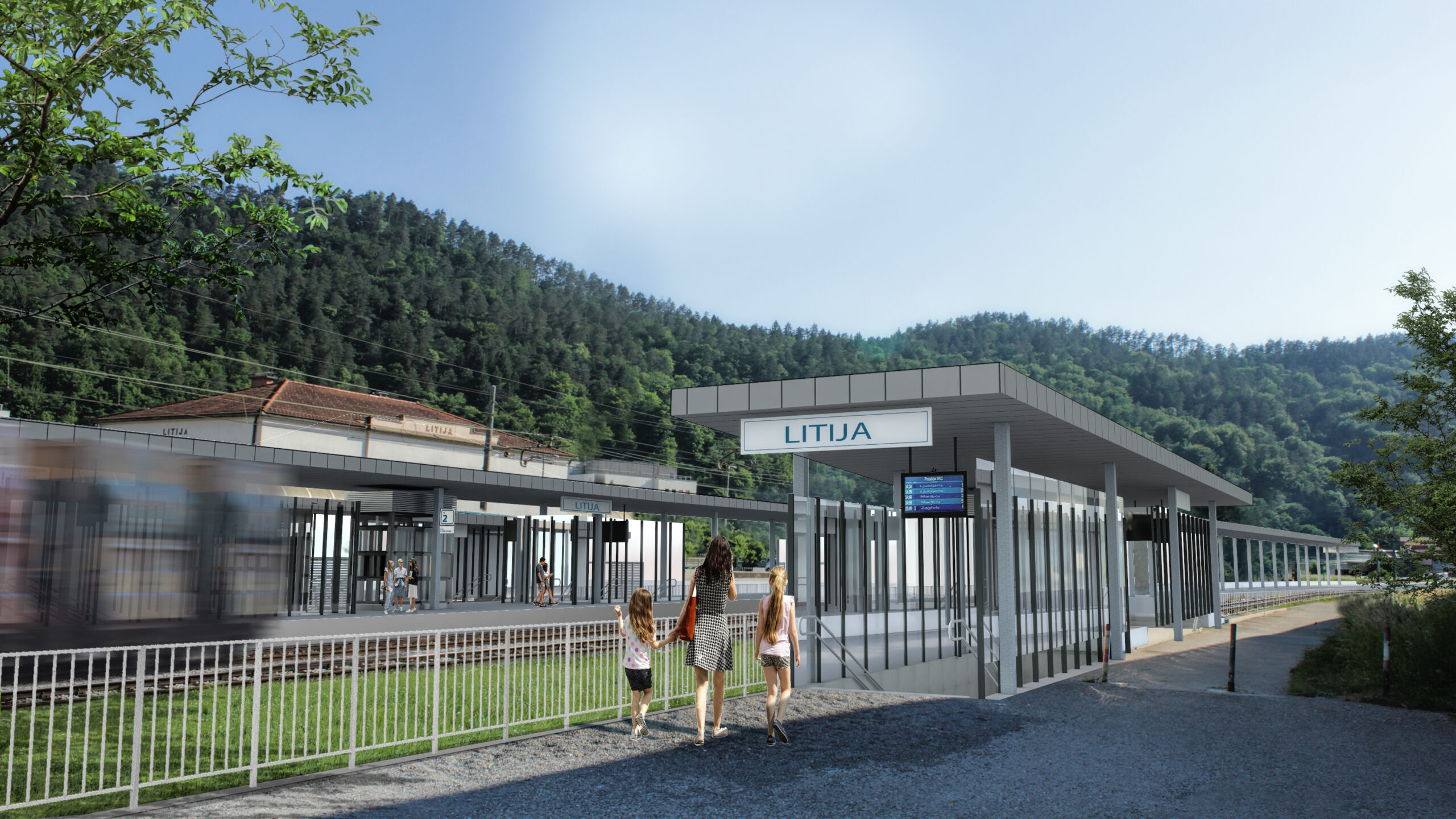 Litija nova postaja.